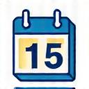 Calendar icon representing online consultation booking